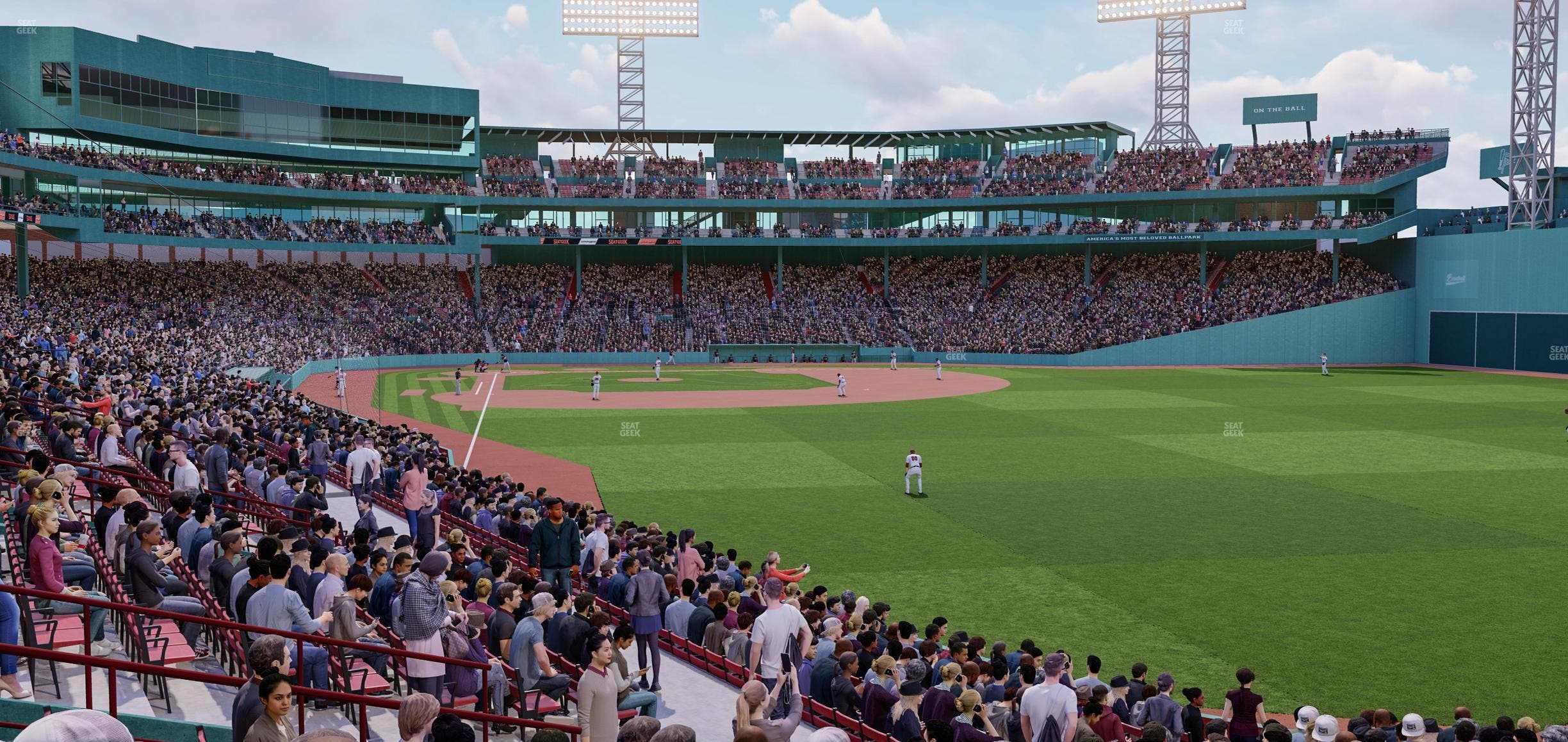 Fenway Park - Section Right Field Box 90 Seat View