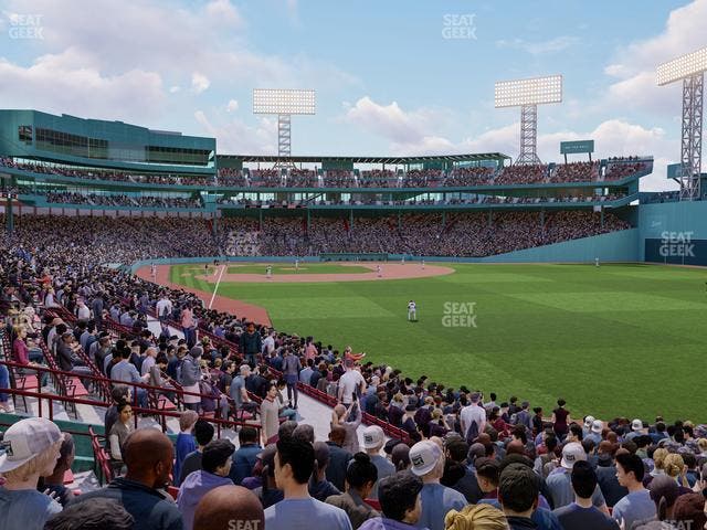Fenway Park - Section Right Field Box 90 Seat View