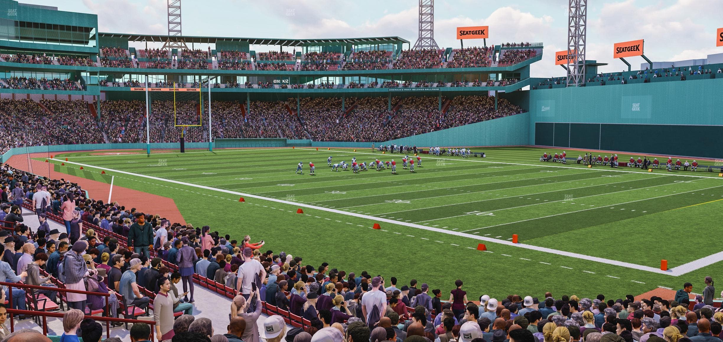 Fenway Park - Section Right Field Box 90 Seat View