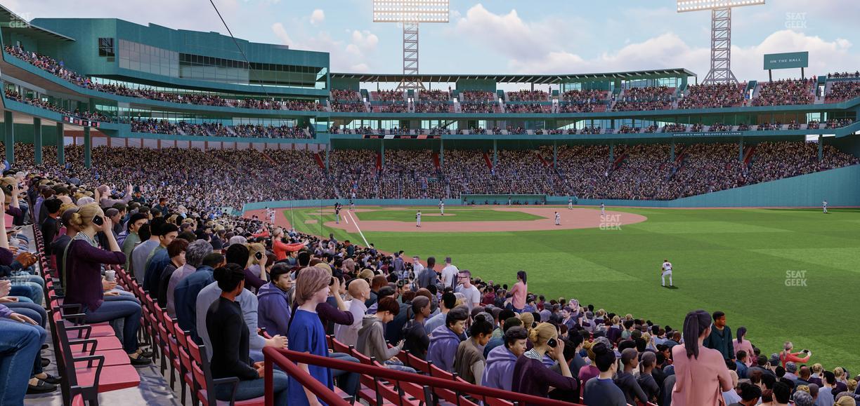 Fenway Park - Section Right Field Box 91 Seat View