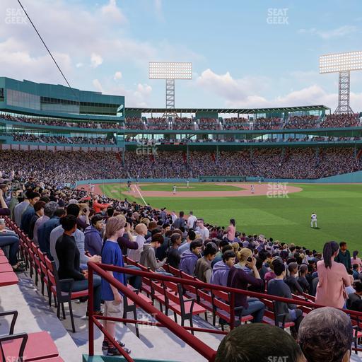Fenway Park - Section Right Field Box 91 Seat View