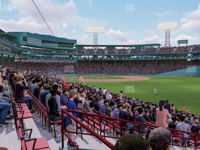 Fenway Park - Section Right Field Box 91 Seat View