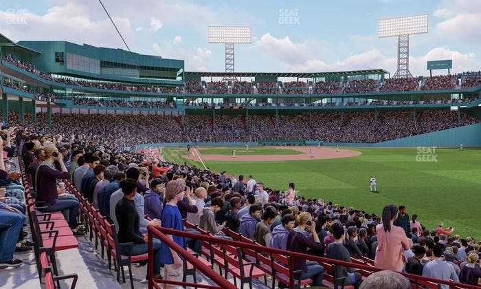 Fenway Park - Section Right Field Box 91 Seat View