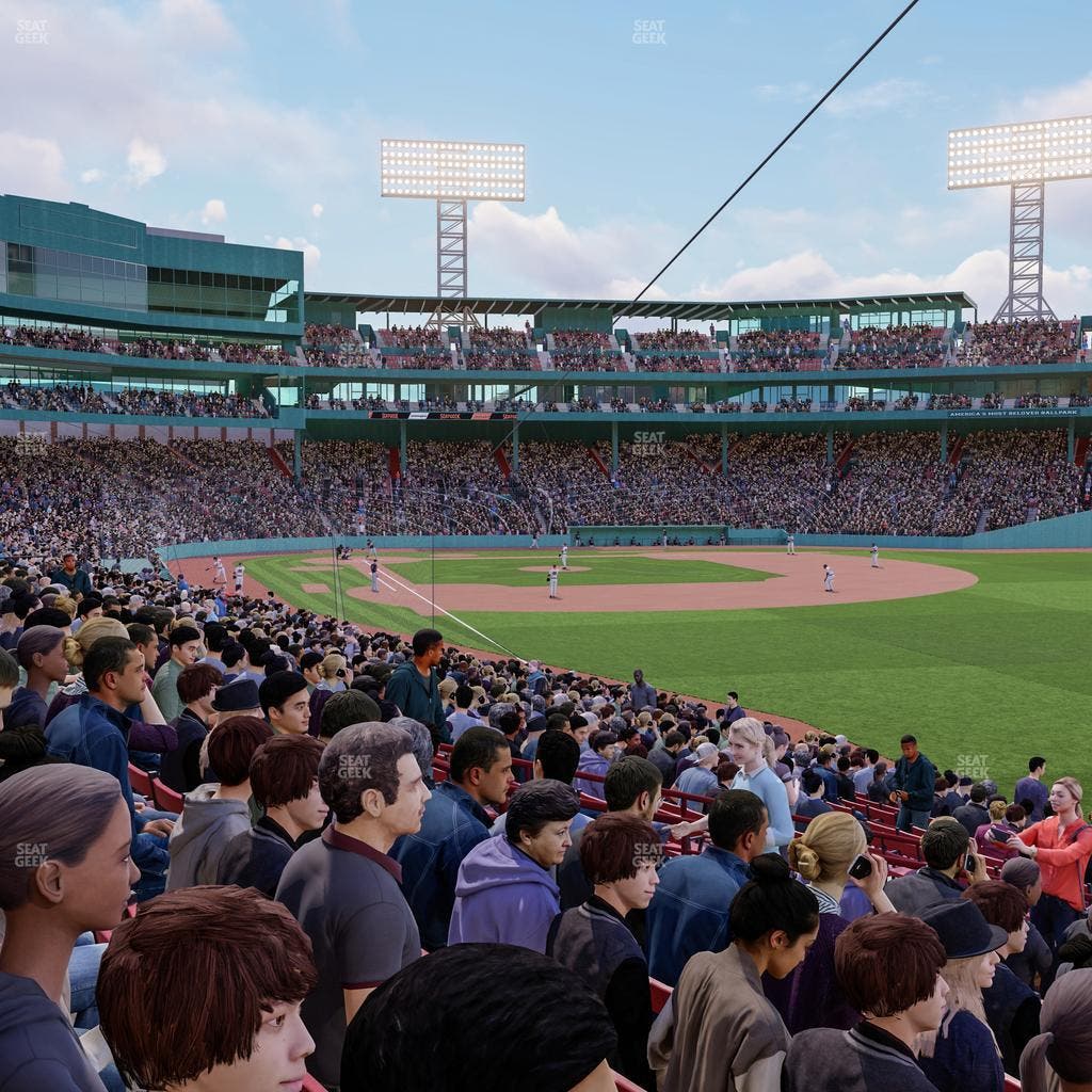Fenway Park - Section Right Field Box 93 Seat View