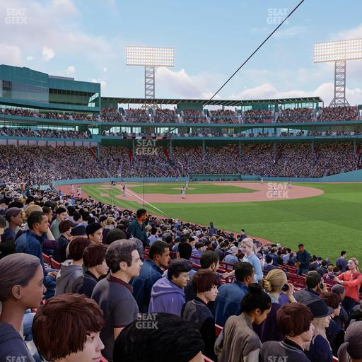 Fenway Park - Section Right Field Box 93 Seat View