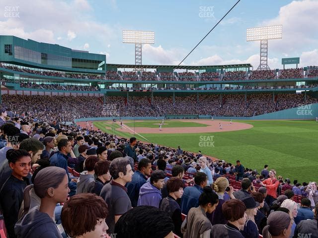 Fenway Park - Section Right Field Box 93 Seat View