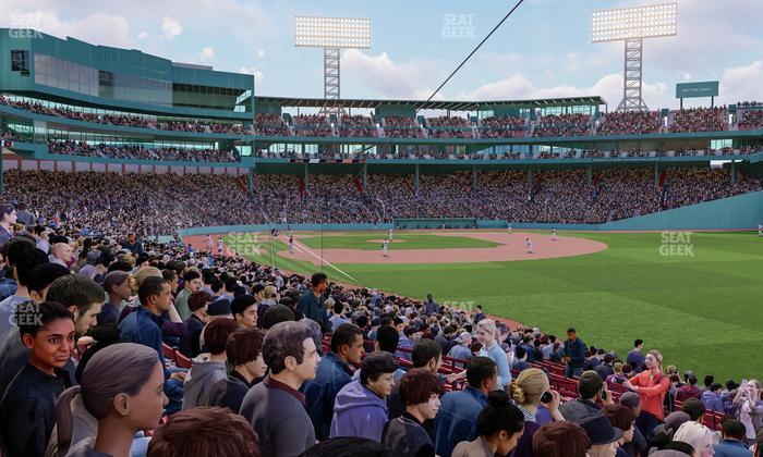 Fenway Park - Section Right Field Box 93 Seat View