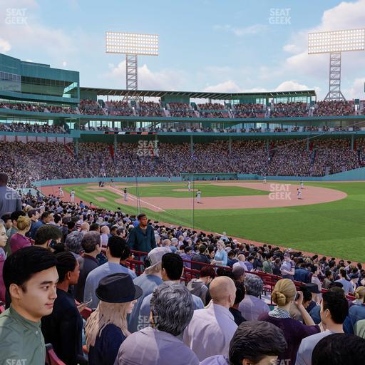 Fenway Park - Section Right Field Box 94 Seat View