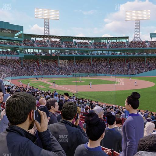 Fenway Park - Section Right Field Box 95 Seat View