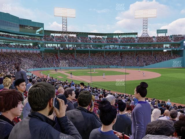 Fenway Park - Section Right Field Box 95 Seat View