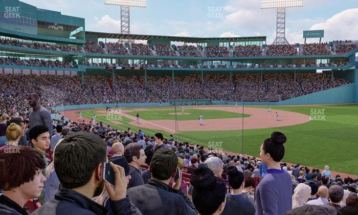 Fenway Park - Section Right Field Box 95 Seat View