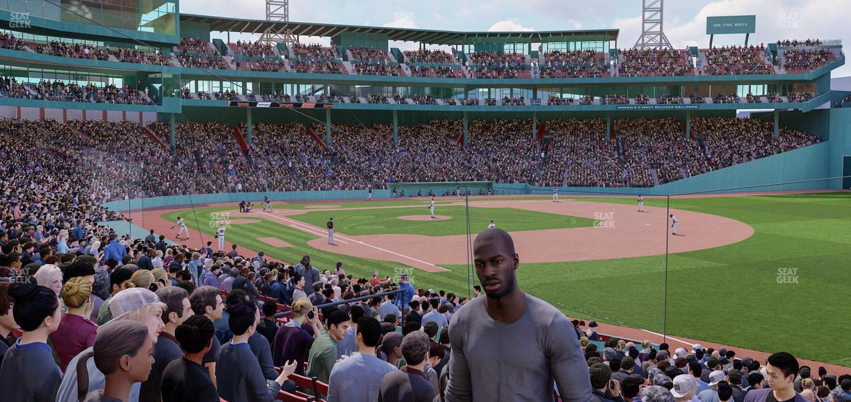 Fenway Park - Section Right Field Box 96 Seat View