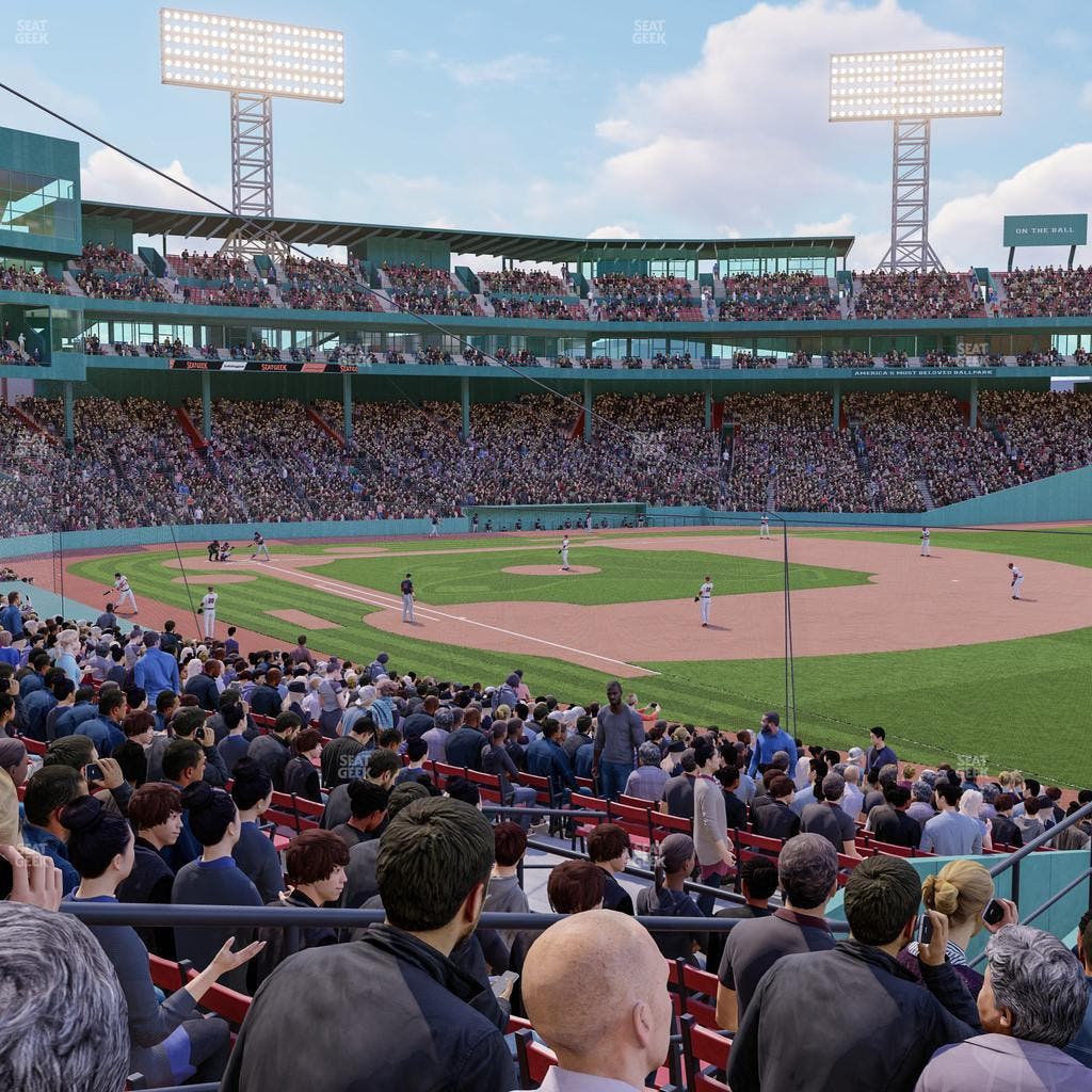 Fenway Park - Section Right Field Box 97 Seat View