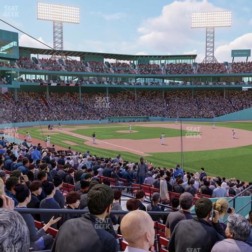 Fenway Park - Section Right Field Box 97 Seat View