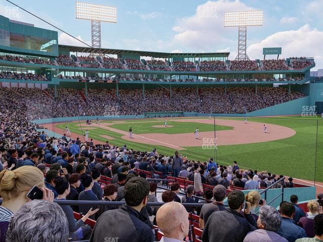 Fenway Park - Section Right Field Box 97 Seat View