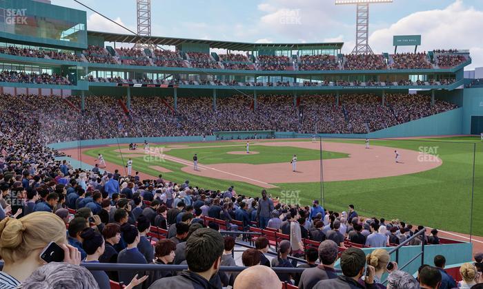 Fenway Park - Section Right Field Box 97 Seat View