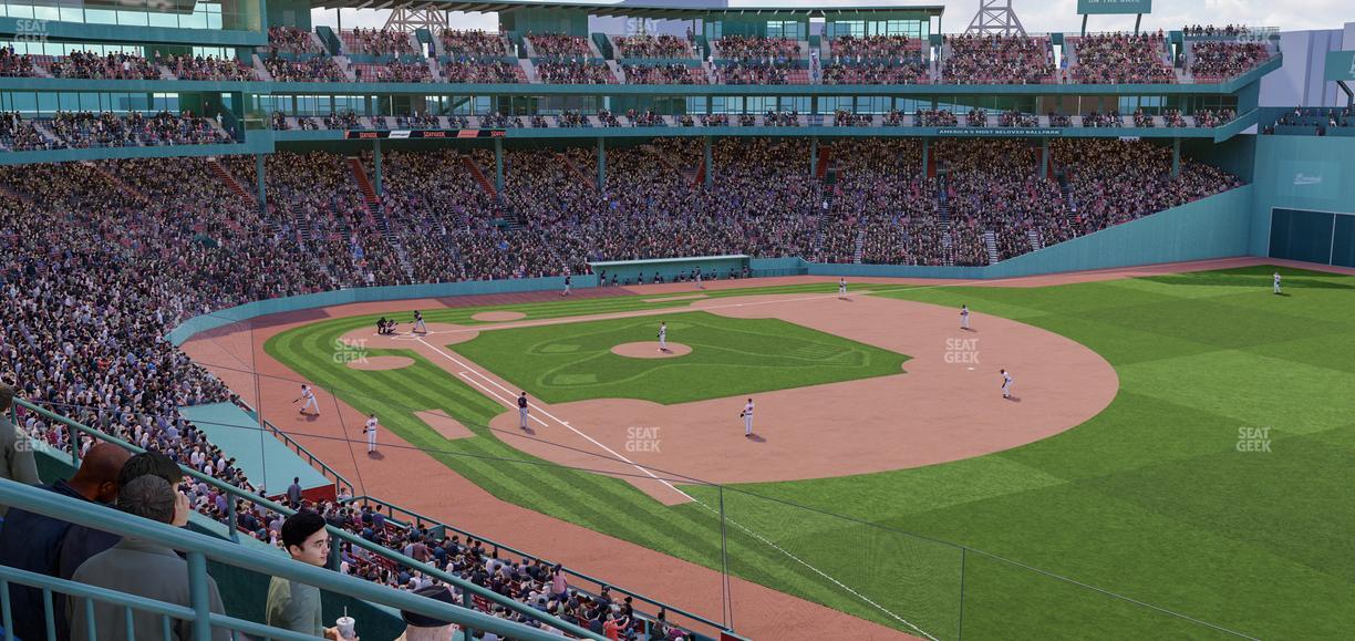 Fenway Park - Section Right Field Roof Box 23 Seat View