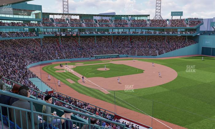 Fenway Park - Section Right Field Roof Box 23 Seat View