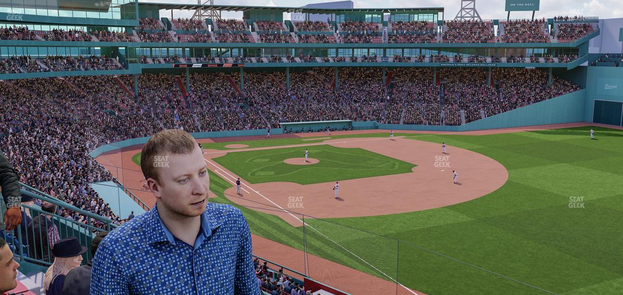 Fenway Park - Section Right Field Roof Box 25 Seat View