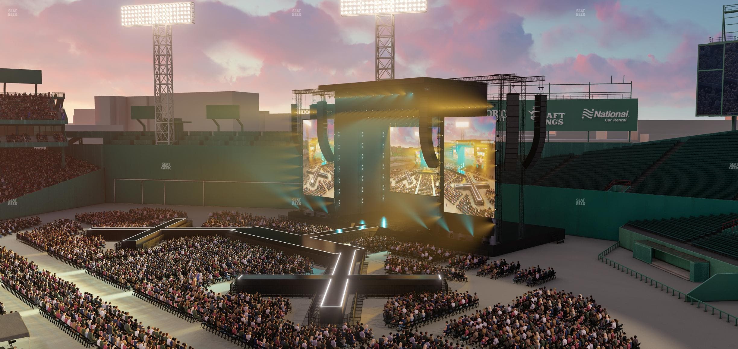 Fenway Park - Section Right Field Roof Box 27 Seat View