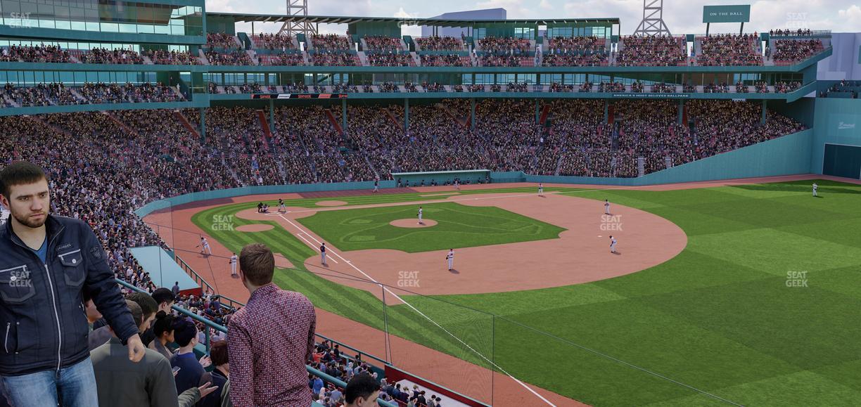 Fenway Park - Section Right Field Roof Box 27 Seat View