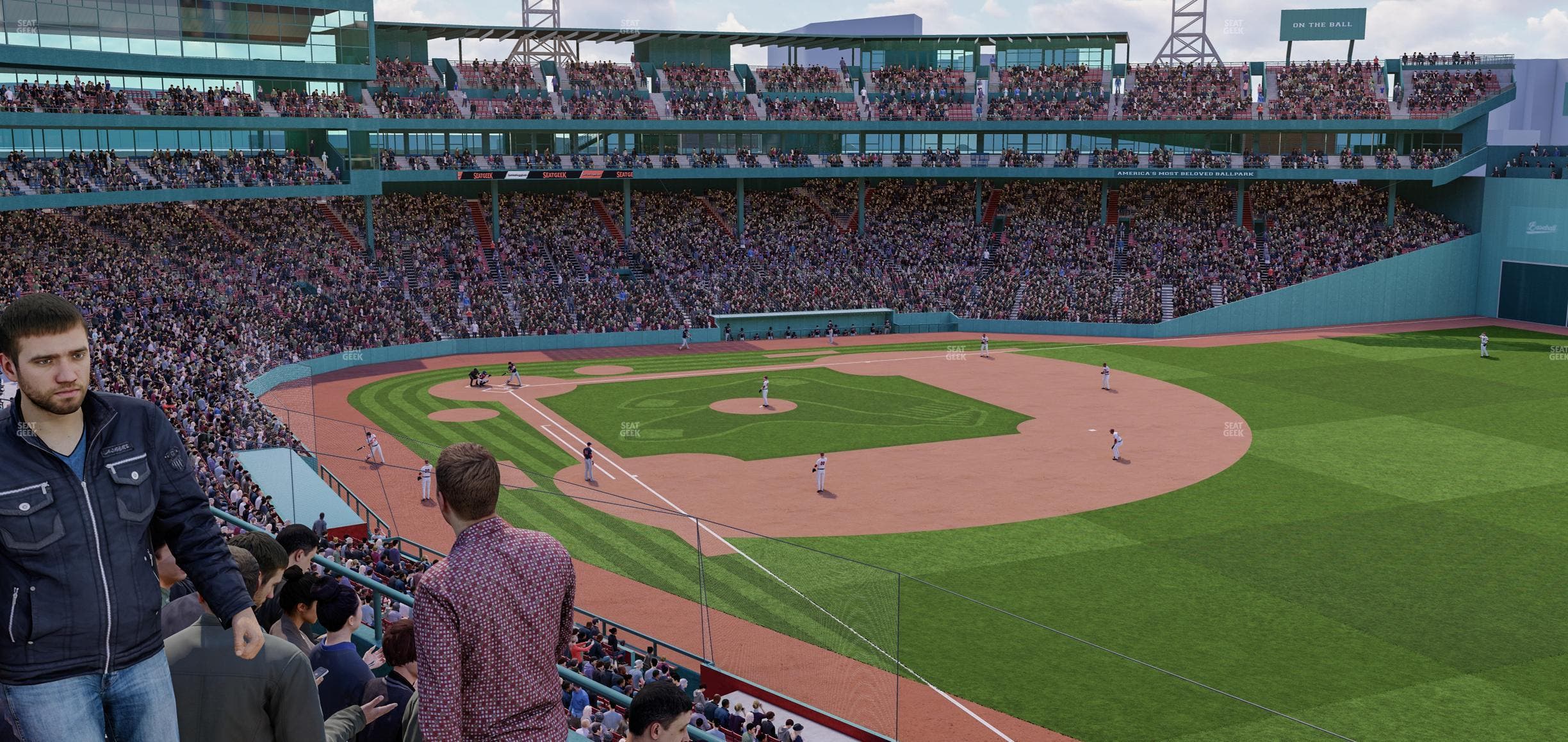 Fenway Park - Section Right Field Roof Box 27 Seat View