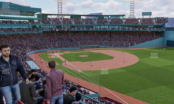 Fenway Park - Section Right Field Roof Box 27 Seat View
