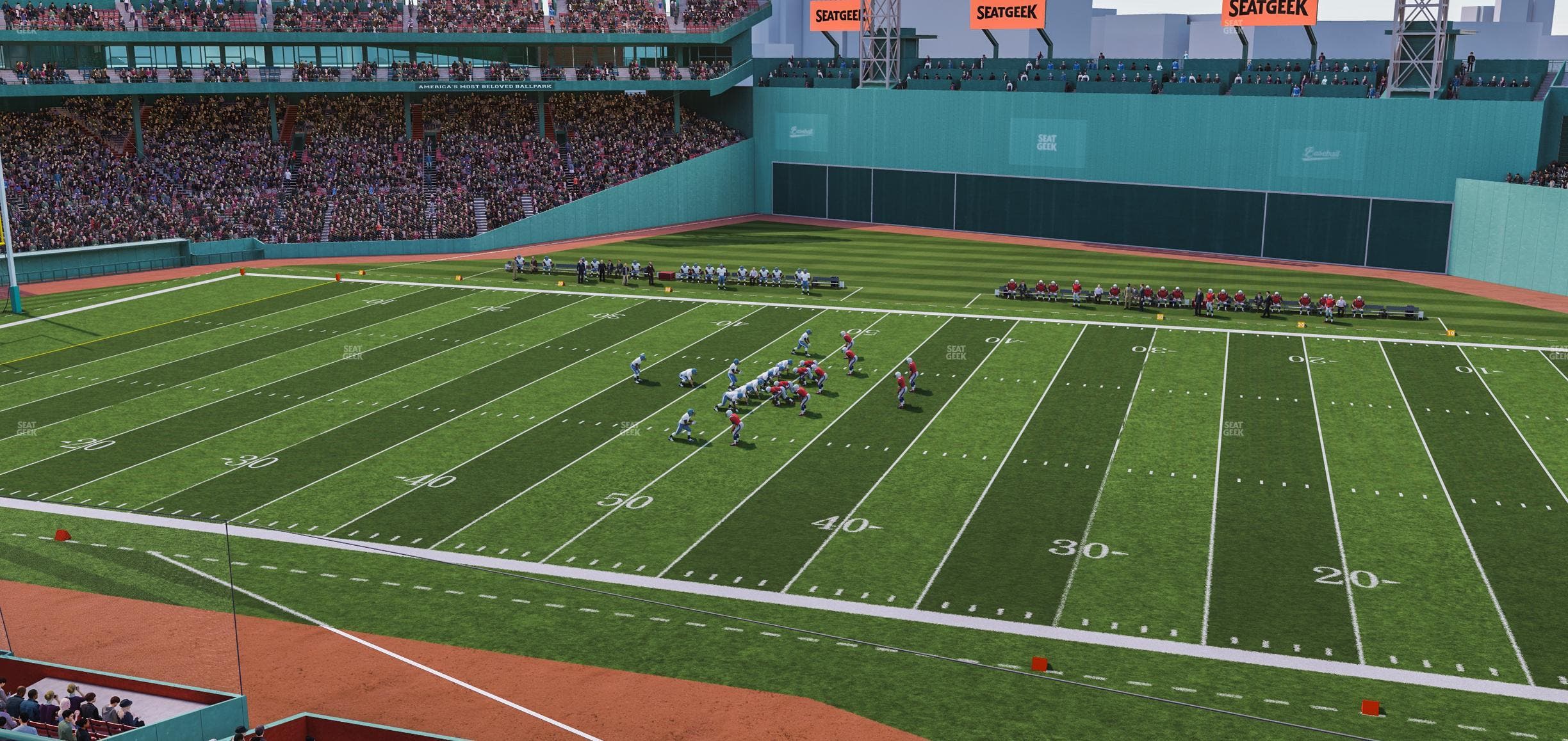 Fenway Park - Section Right Field Roof Box 27 Seat View