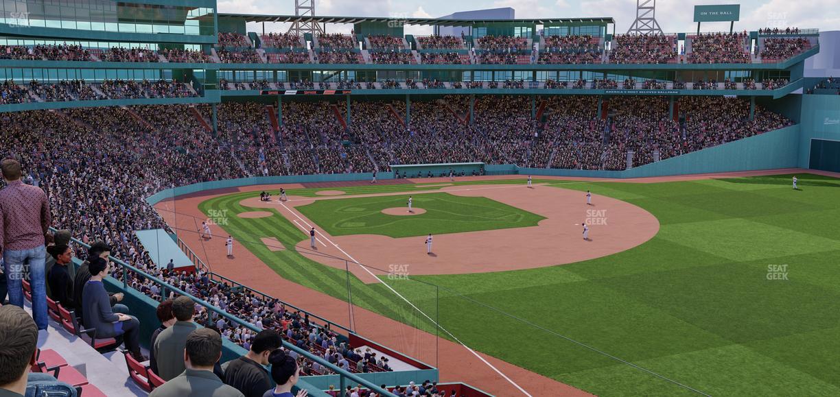 Fenway Park - Section Right Field Roof Box 29 Seat View