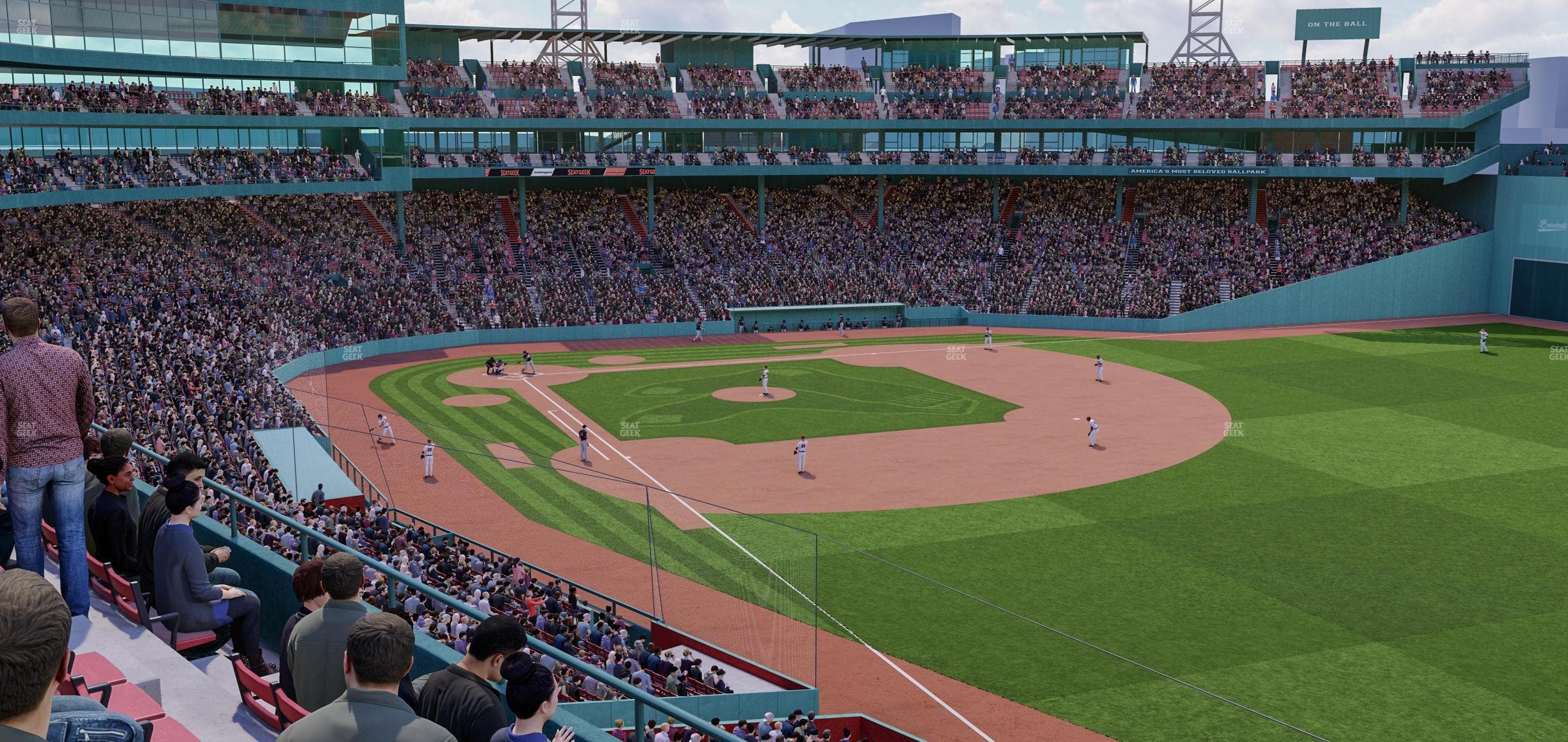 Fenway Park - Section Right Field Roof Box 29 Seat View
