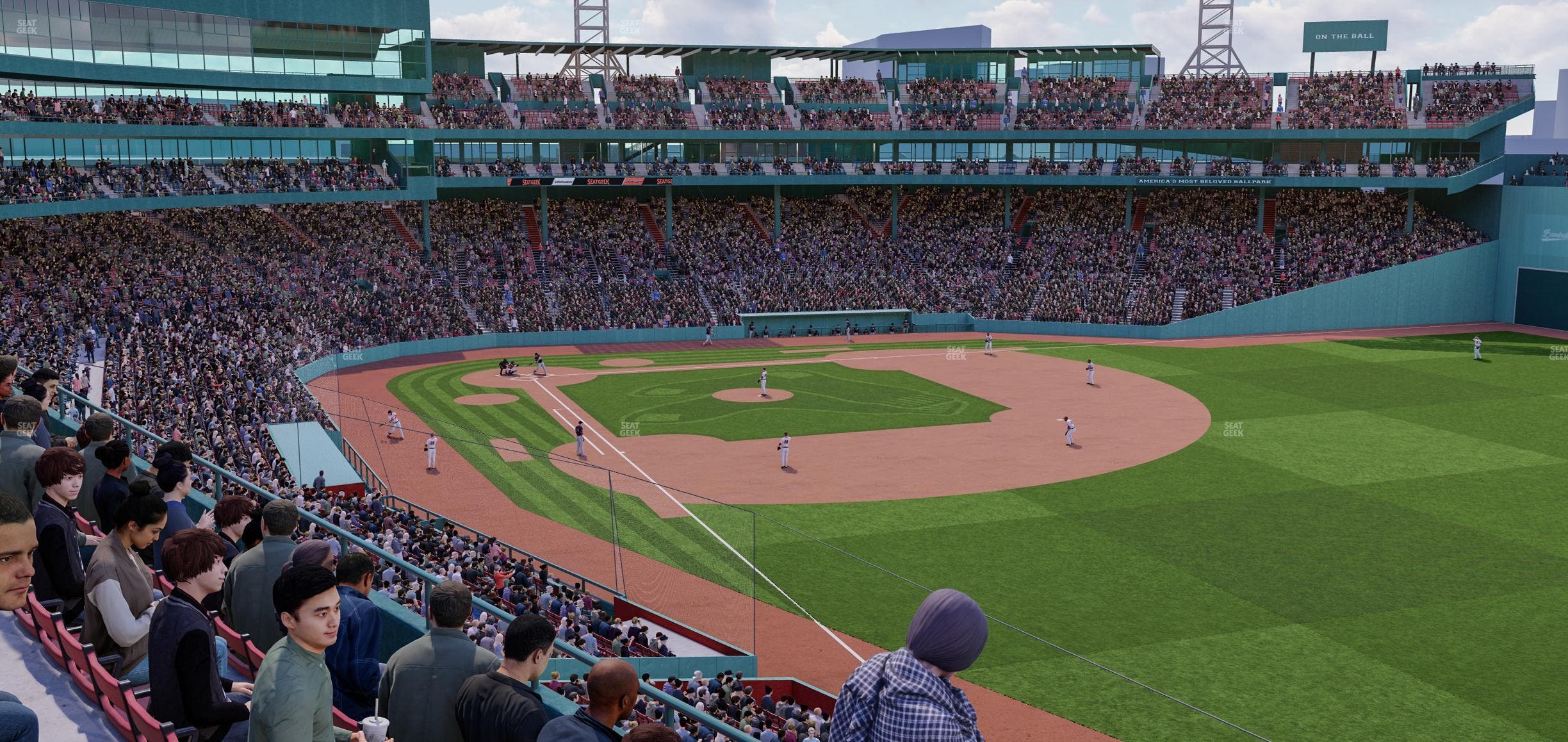 Fenway Park - Section Right Field Roof Box 31 Seat View