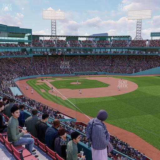 Fenway Park - Section Right Field Roof Box 31 Seat View