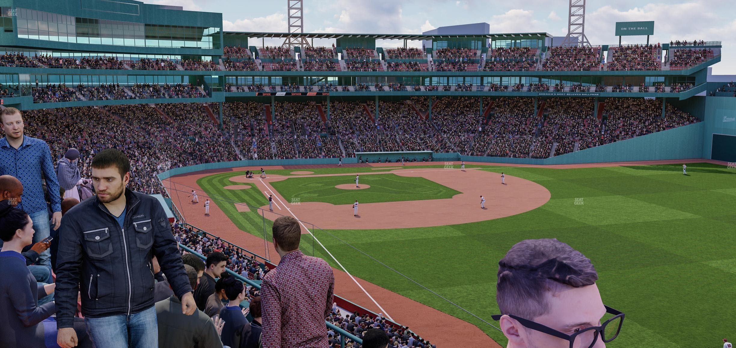Fenway Park - Section Right Field Roof Box 35 Seat View