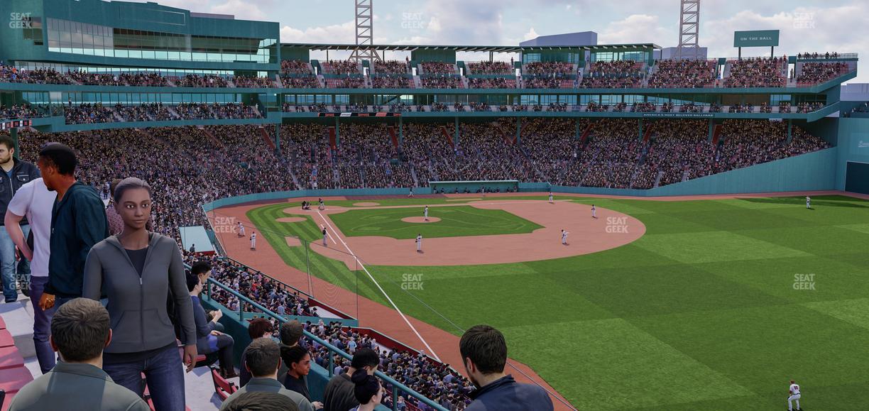 Fenway Park - Section Right Field Roof Box 37 Seat View