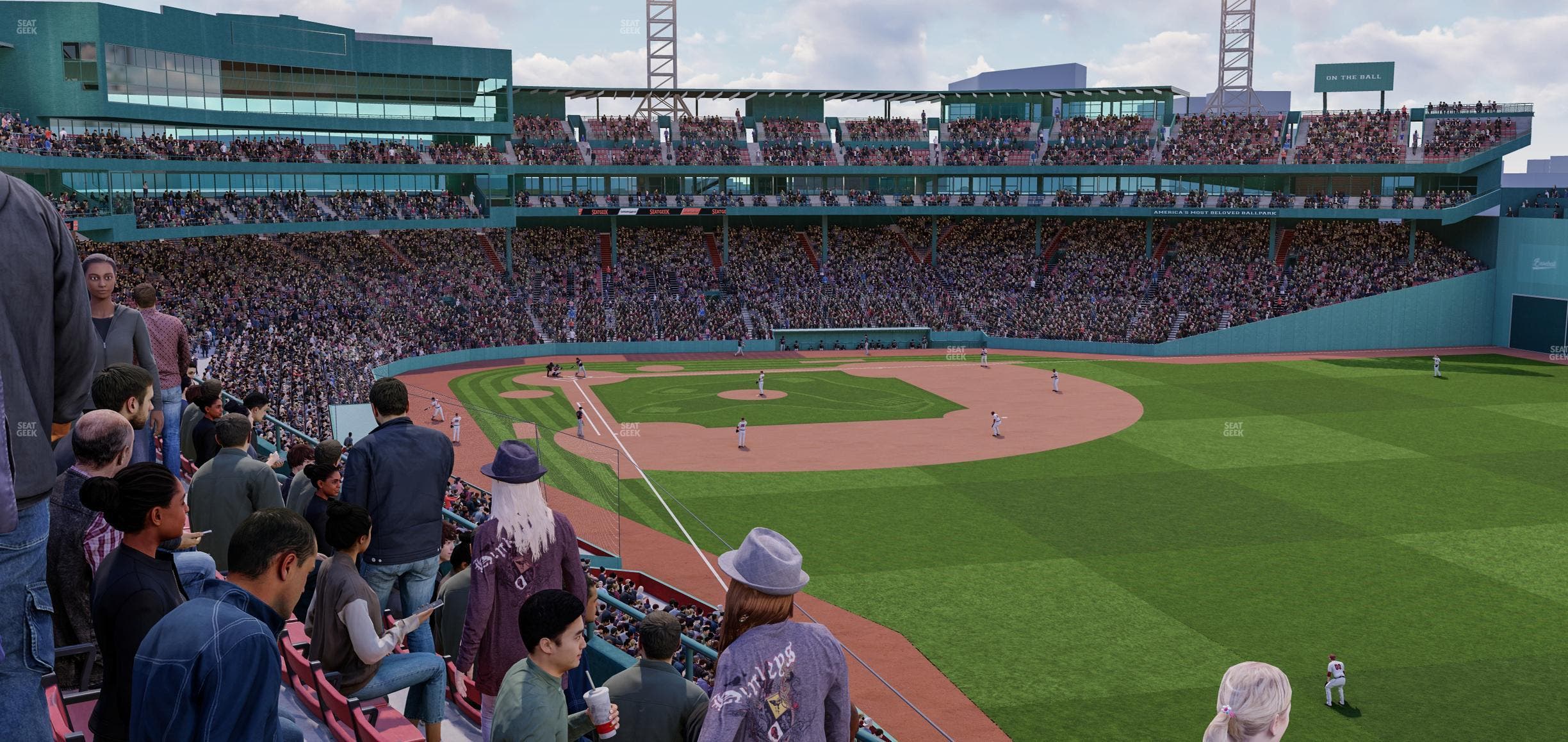 Fenway Park - Section Right Field Roof Box 39 Seat View