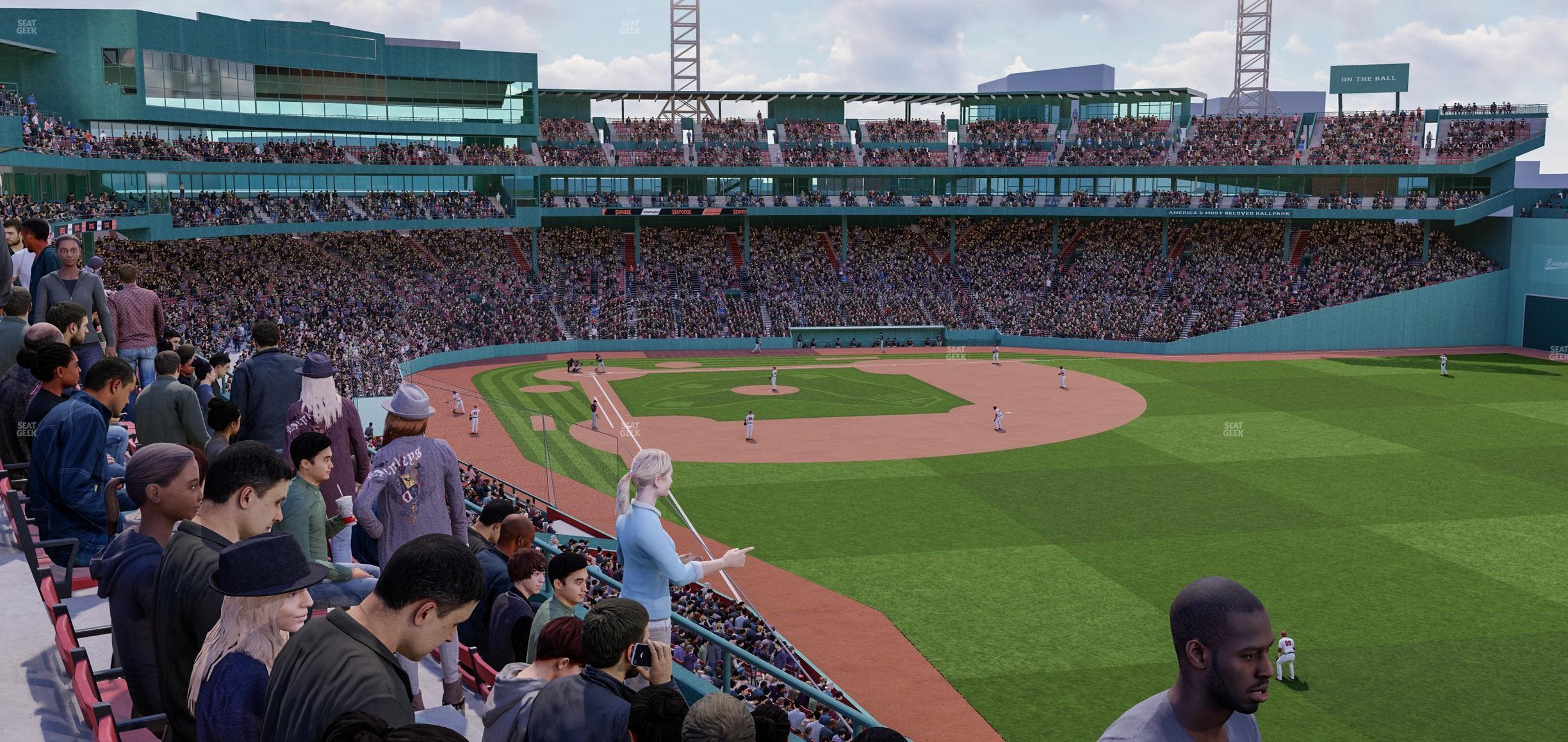 Fenway Park - Section Right Field Roof Box 41 Seat View
