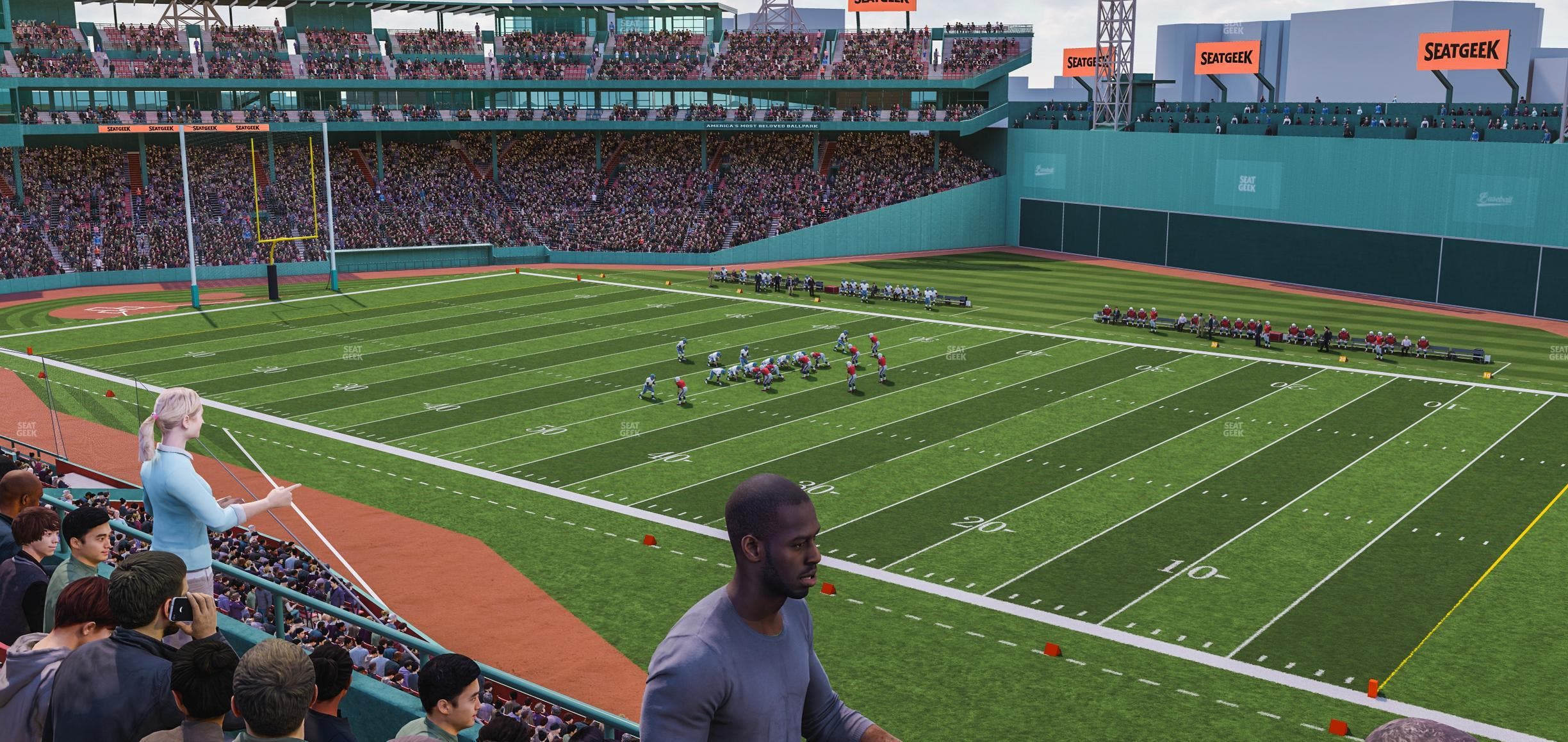 Fenway Park - Section Right Field Roof Box 41 Seat View