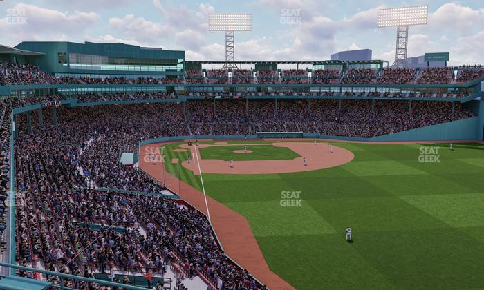 Fenway Park - Section Right Field Roof Box 43 Seat View