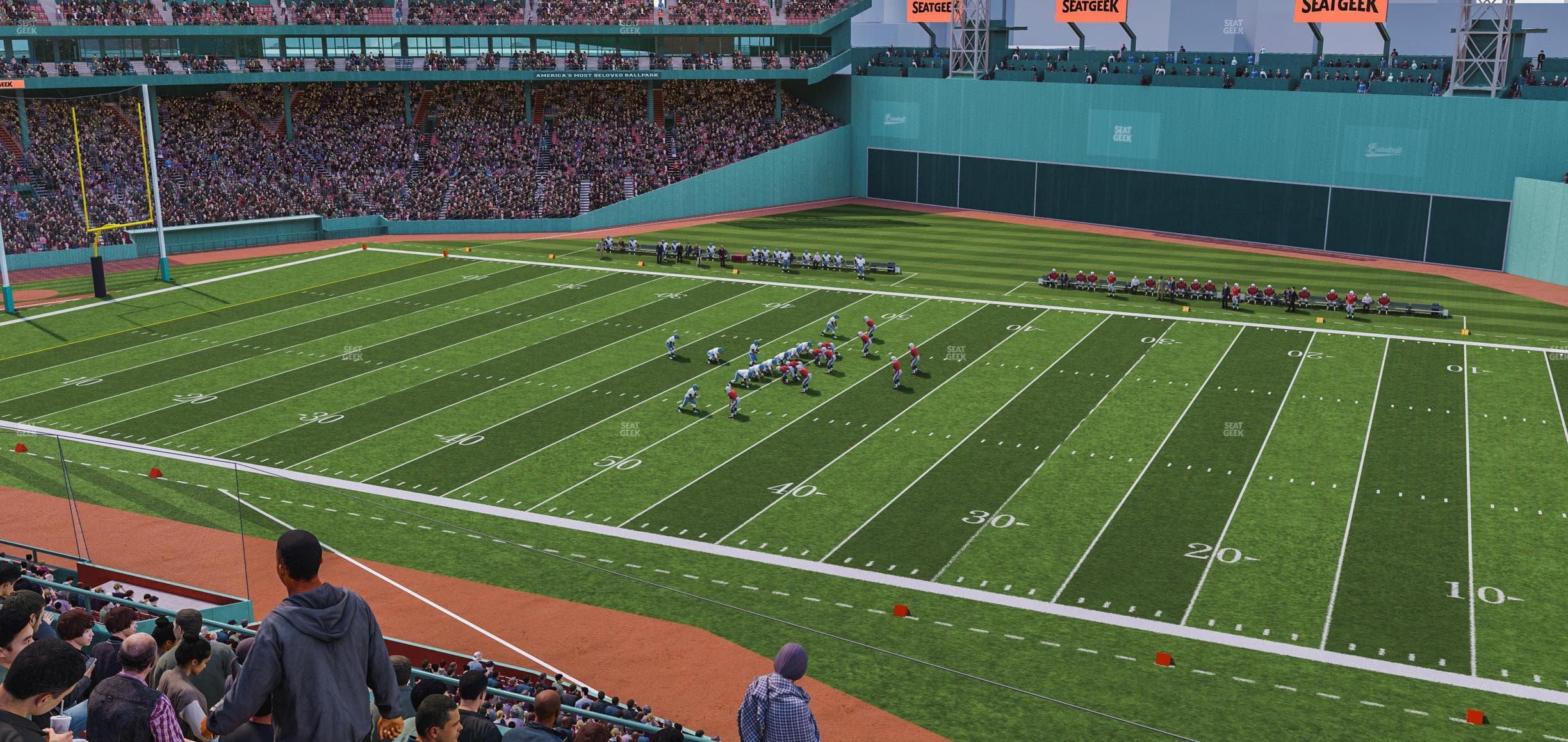 Fenway Park - Section Right Field Roof Box Sro Seat View