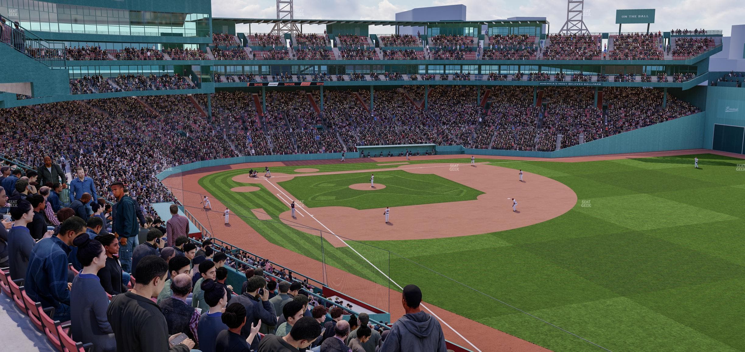 Fenway Park - Section Right Field Roof Box Sro Seat View