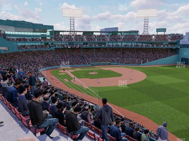 Fenway Park - Section Right Field Roof Box Sro Seat View