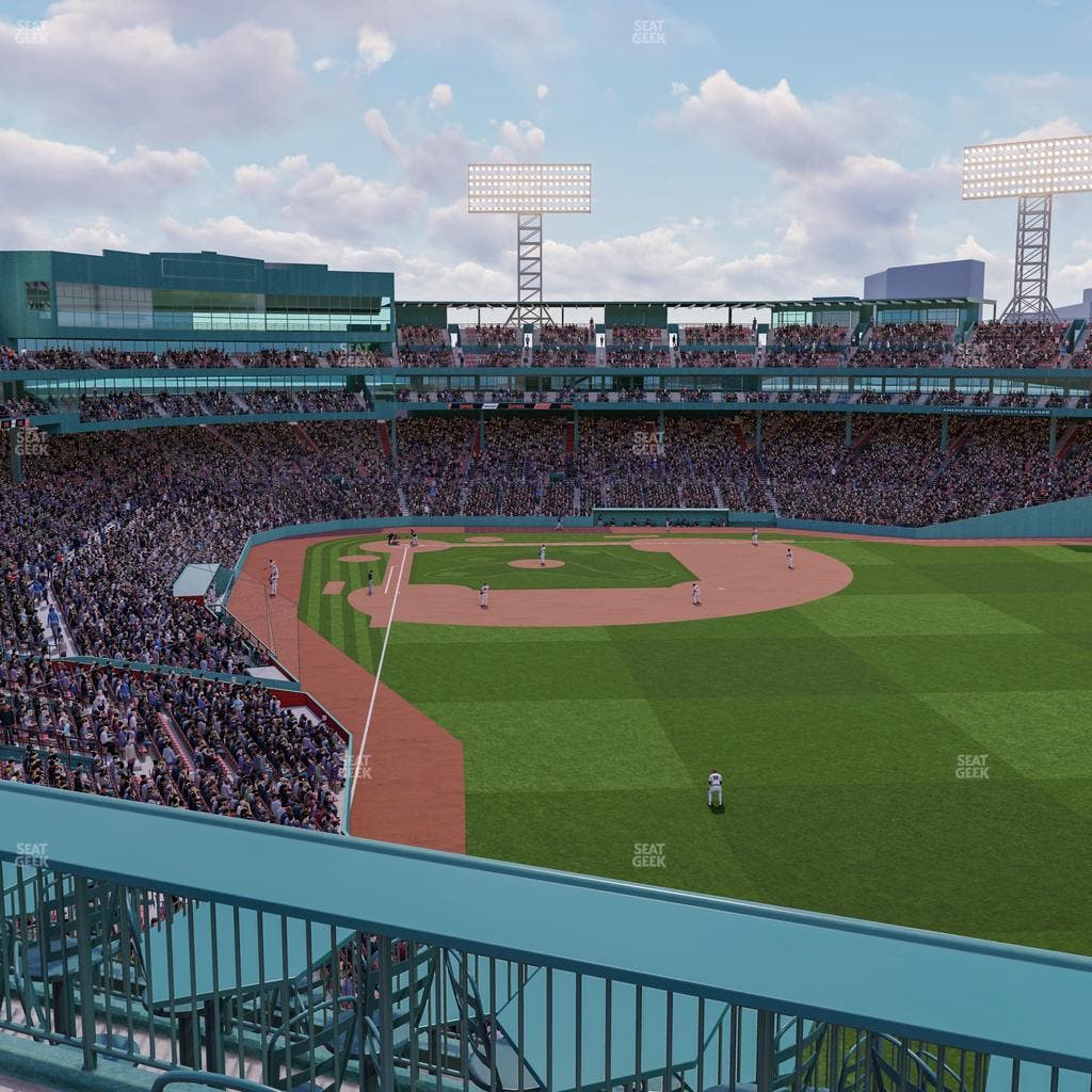 Fenway Park - Section Right Field Roof Deck Sro Seat View