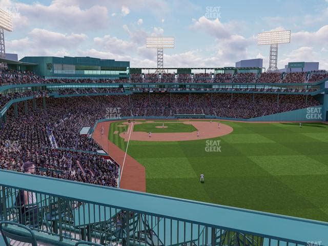 Fenway Park - Section Right Field Roof Deck Sro Seat View