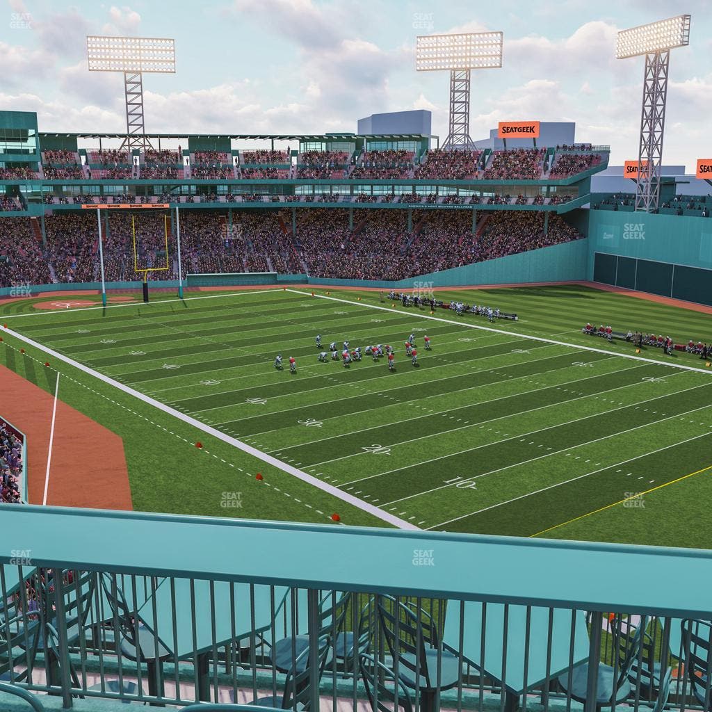 Fenway Park - Section Right Field Roof Deck Sro Seat View