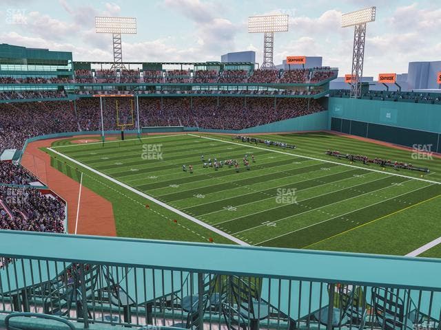 Fenway Park - Section Right Field Roof Deck Sro Seat View