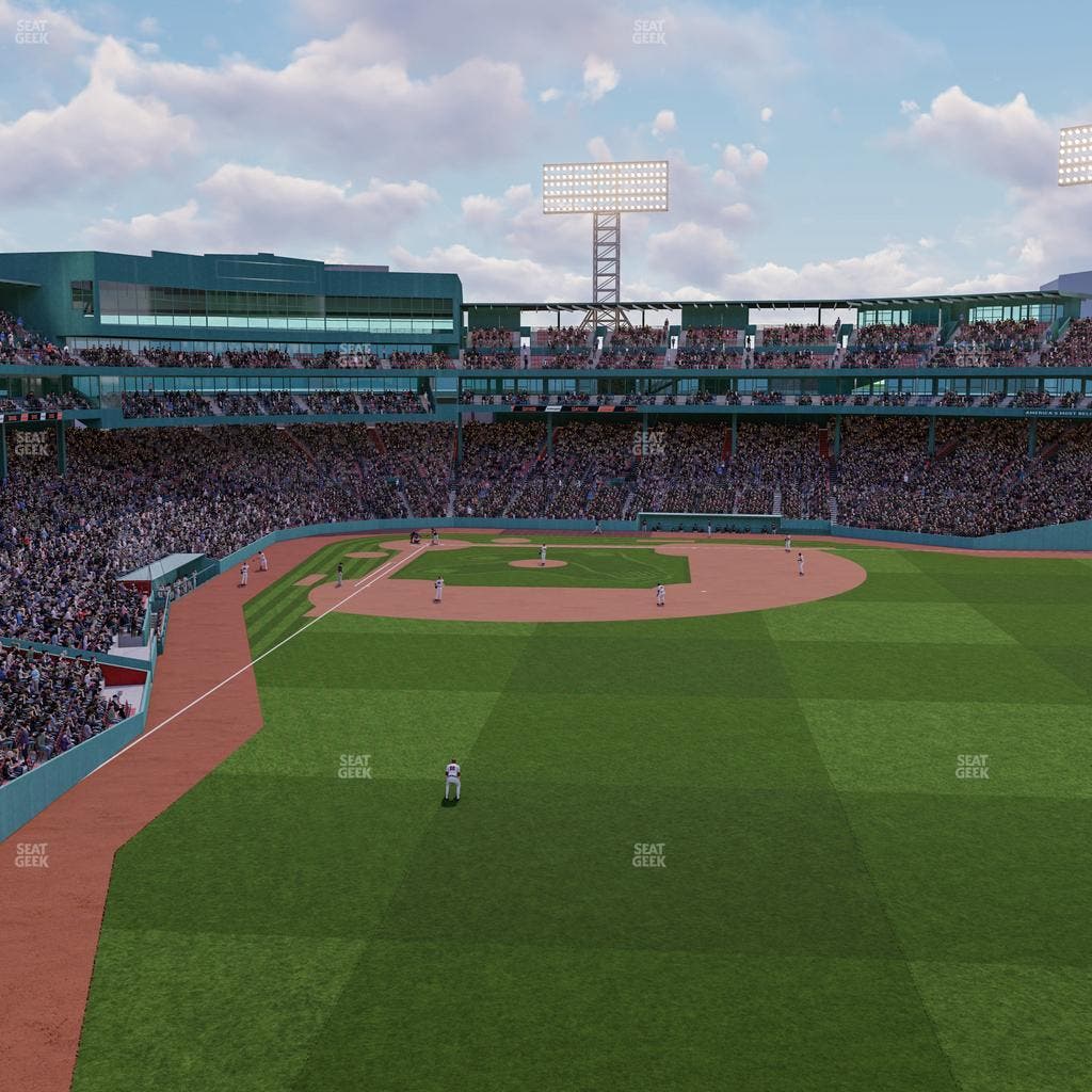 Fenway Park - Section Right Field Roof Deck Table 101 Seat View