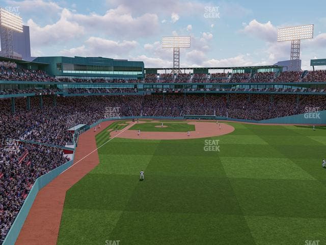 Fenway Park - Section Right Field Roof Deck Table 101 Seat View