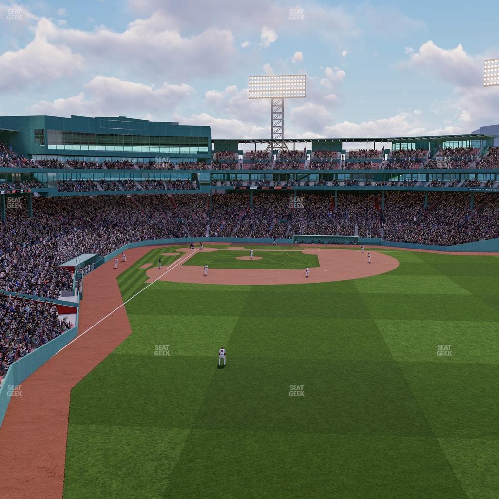 Fenway Park - Section Right Field Roof Deck Table 102 Seat View