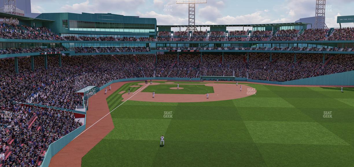 Fenway Park - Section Right Field Roof Deck Table 102 Seat View