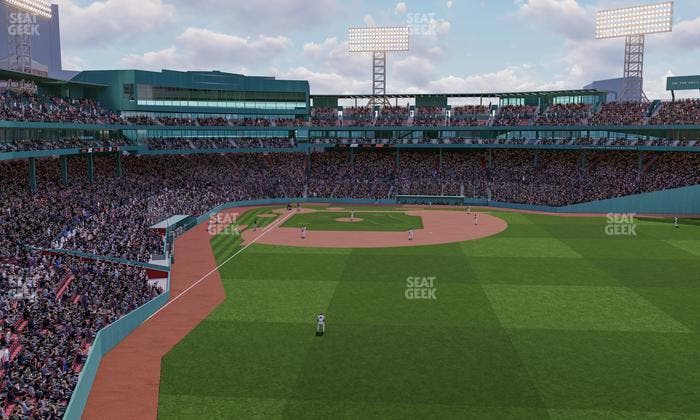 Fenway Park - Section Right Field Roof Deck Table 102 Seat View